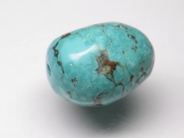TOKO-BEADS TQ100-17 Turquoise bead 15mm TQ100-17 ターコイズビーズ 15mm Asian bead & African bead  Handmade,Lampeork,bead,asia,india,ethnic,parts,accessory,beads とんぼ玉,ビーズ,トンボ玉,アジア,インド,エスニック,手作り,パーツ,アクセサリー