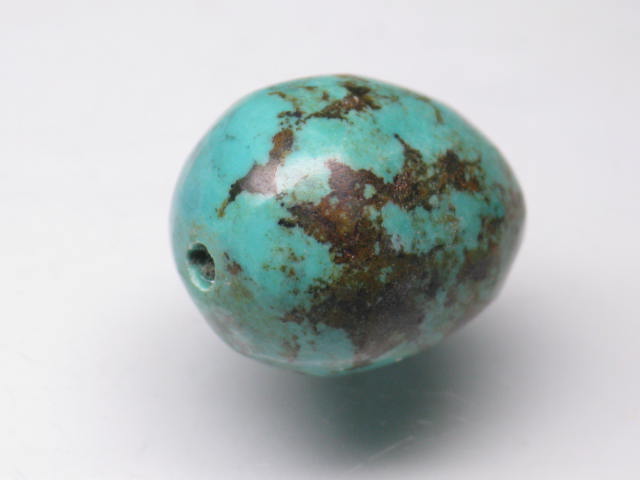 TOKO-BEADS TQ100-19 Turquoise bead 15mm TQ100-19 ターコイズビーズ 15mm Asian bead & African bead  Handmade,Lampeork,bead,asia,india,ethnic,parts,accessory,beads とんぼ玉,ビーズ,トンボ玉,アジア,インド,エスニック,手作り,パーツ,アクセサリー