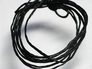 TOKO-BEADS WC001 Waxed Cord (Nylon 1m) 1mm WC001 ワックスコード（黒1m） 1mm Asian bead & African bead  Handmade,Lampeork,bead,asia,india,ethnic,parts,accessory,beads とんぼ玉,ビーズ,トンボ玉,アジア,インド,エスニック,手作り,パーツ,アクセサリー