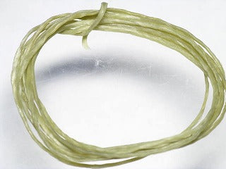 TOKO-BEADS WC003 Waxed Cord (Nylon 1m) 1mm WC003 ワックスコード（うす緑1m） 1mm Asian bead & African bead  Handmade,Lampeork,bead,asia,india,ethnic,parts,accessory,beads とんぼ玉,ビーズ,トンボ玉,アジア,インド,エスニック,手作り,パーツ,アクセサリー