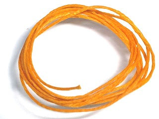 TOKO-BEADS WC105 Waxed hemp cord (1m) 1mm WC105 ワックスコード（麻 黄1 m） 1mm Asian bead & African bead  Handmade,Lampeork,bead,asia,india,ethnic,parts,accessory,beads とんぼ玉,ビーズ,トンボ玉,アジア,インド,エスニック,手作り,パーツ,アクセサリー