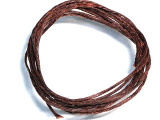 TOKO-BEADS WC107 Waxed hemp cord (1m) 1mm WC107 ワックスコード（麻 茶1 m） 1mm Asian bead & African bead  Handmade,Lampeork,bead,asia,india,ethnic,parts,accessory,beads とんぼ玉,ビーズ,トンボ玉,アジア,インド,エスニック,手作り,パーツ,アクセサリー