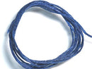 TOKO-BEADS WC109 Waxed hemp cord (1m) 1mm WC109 ワックスコード（麻 青1 m） 1mm Asian bead & African bead  Handmade,Lampeork,bead,asia,india,ethnic,parts,accessory,beads とんぼ玉,ビーズ,トンボ玉,アジア,インド,エスニック,手作り,パーツ,アクセサリー