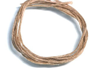 TOKO-BEADS WC110 Waxed hemp cord (1m) 1mm WC110 ワックスコード（麻 リネン1 m） 1mm Asian bead & African bead  Handmade,Lampeork,bead,asia,india,ethnic,parts,accessory,beads とんぼ玉,ビーズ,トンボ玉,アジア,インド,エスニック,手作り,パーツ,アクセサリー