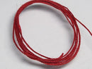 TOKO-BEADS WC202 Waxed hemp cord (1m) 0.5mm WC202 ワックスコード（麻 赤1 m） 0.5mm Asian bead & African bead  Handmade,Lampeork,bead,asia,india,ethnic,parts,accessory,beads とんぼ玉,ビーズ,トンボ玉,アジア,インド,エスニック,手作り,パーツ,アクセサリー