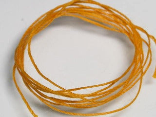 TOKO-BEADS WC205 Waxed hemp cord (1m) 0.5mm WC205 ワックスコード（麻 黄1 m） 0.5mm Asian bead & African bead  Handmade,Lampeork,bead,asia,india,ethnic,parts,accessory,beads とんぼ玉,ビーズ,トンボ玉,アジア,インド,エスニック,手作り,パーツ,アクセサリー