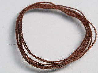 TOKO-BEADS WC207 Waxed hemp cord (1m) 0.5mm WC207 ワックスコード（麻 茶1 m） 0.5mm Asian bead & African bead  Handmade,Lampeork,bead,asia,india,ethnic,parts,accessory,beads とんぼ玉,ビーズ,トンボ玉,アジア,インド,エスニック,手作り,パーツ,アクセサリー