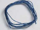 TOKO-BEADS WC209 Waxed hemp cord (1m) 0.5mm WC209 ワックスコード（麻 青 1m） 0.5mm Asian bead & African bead  Handmade,Lampeork,bead,asia,india,ethnic,parts,accessory,beads とんぼ玉,ビーズ,トンボ玉,アジア,インド,エスニック,手作り,パーツ,アクセサリー