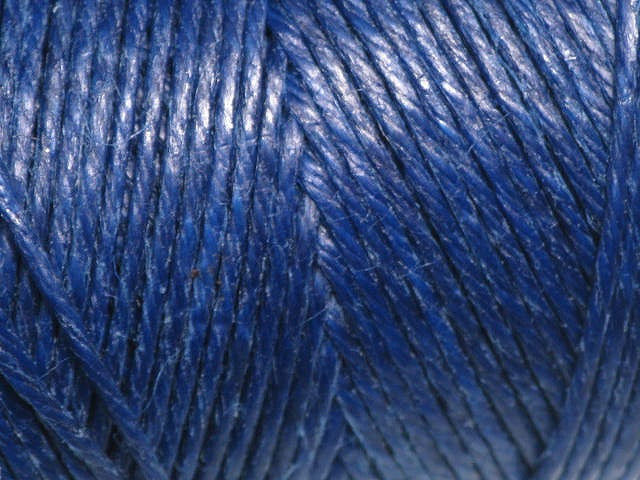 TOKO-BEADS WCR109 Waxed hemp cord (75mRoll) 1mm WCR109 ワックスコード（麻 青１巻75m） 1mm Asian bead & African bead  Handmade,Lampeork,bead,asia,india,ethnic,parts,accessory,beads とんぼ玉,ビーズ,トンボ玉,アジア,インド,エスニック,手作り,パーツ,アクセサリー